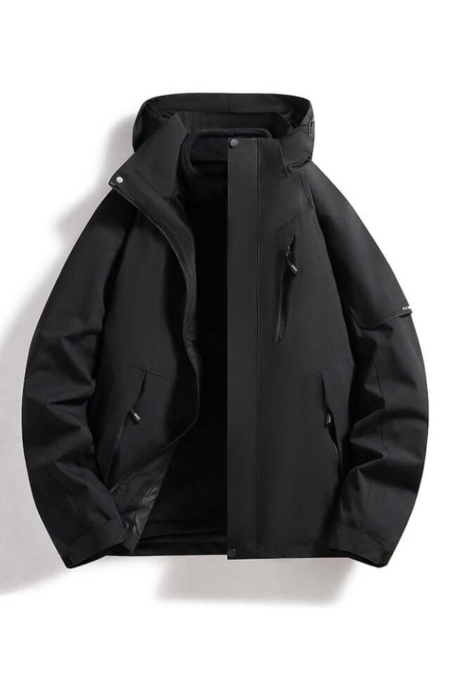 Stilzeits | Wasserdichte Kapuzenjacke für den Außenbereich