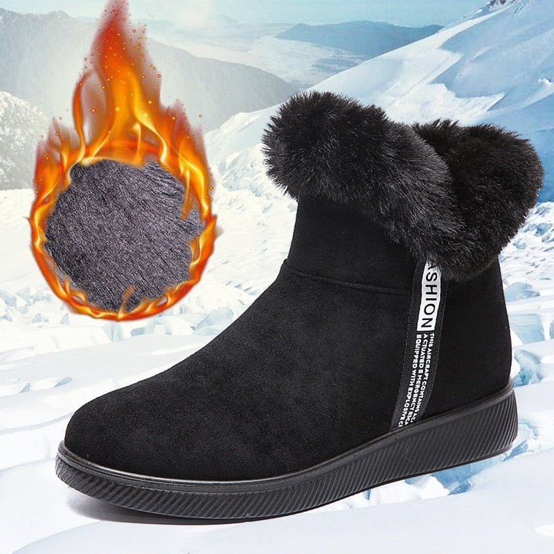 Weiche Damenschuhe mit Innenfutter