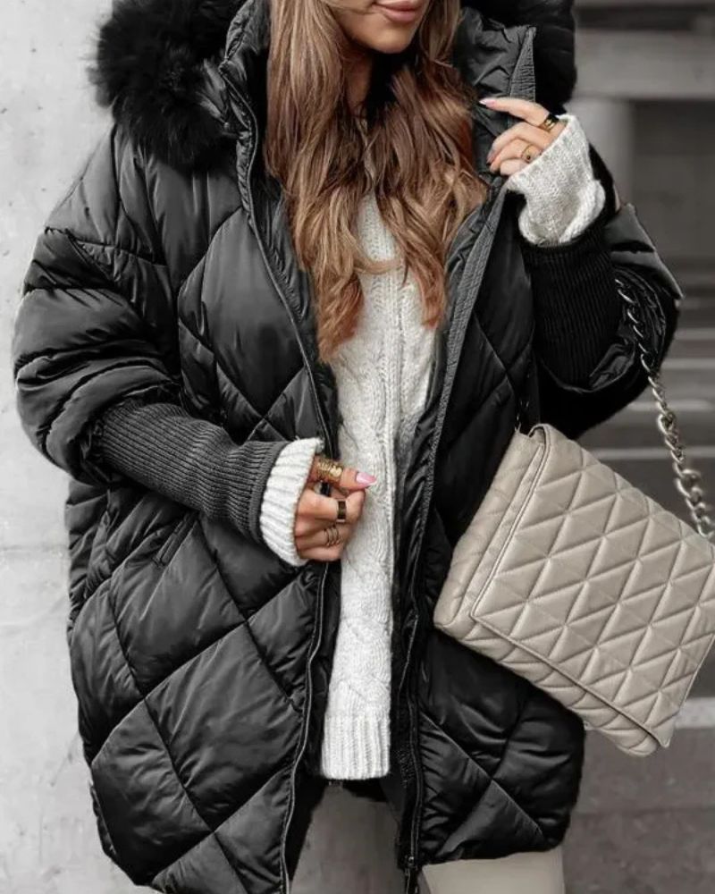 Stilzeits | Winter Zip Kapuzenjacke