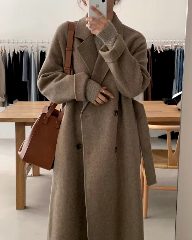 Stilzeits | Lässiger Doppelt Breiter Mantel