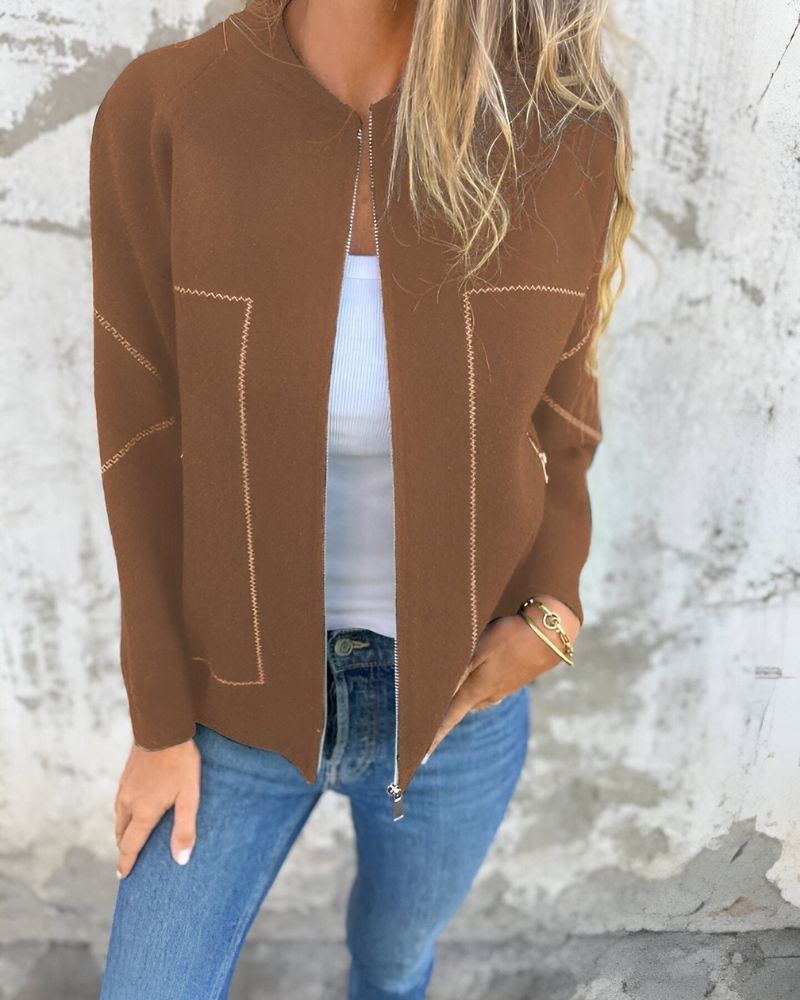 Stilzeits | Zip-Up Bomberjacke