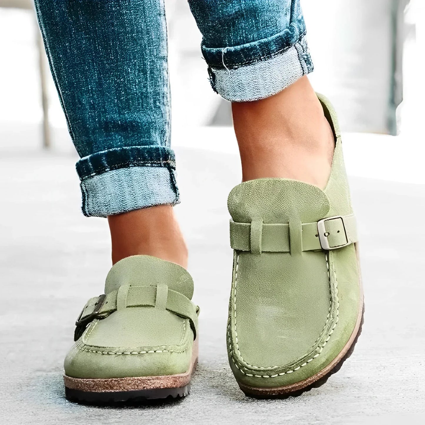 Anahita: Moderne Schuhe aus Vintage-Leder
