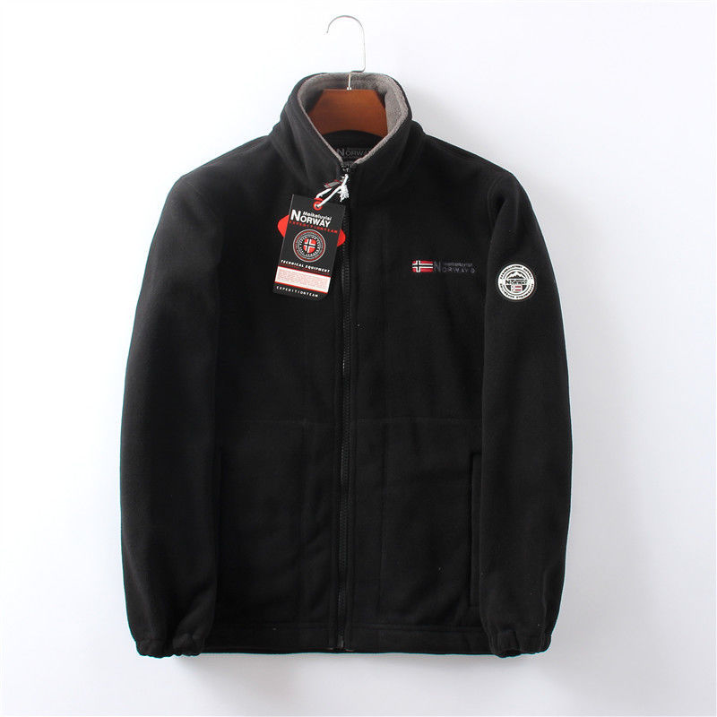 Herren Fleecejacke: winddicht & bequem