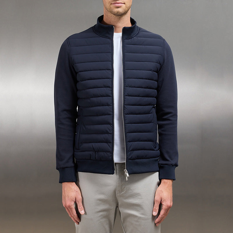 Toby – Leichte Strickjacke mit hochgeschlossenem Kragen