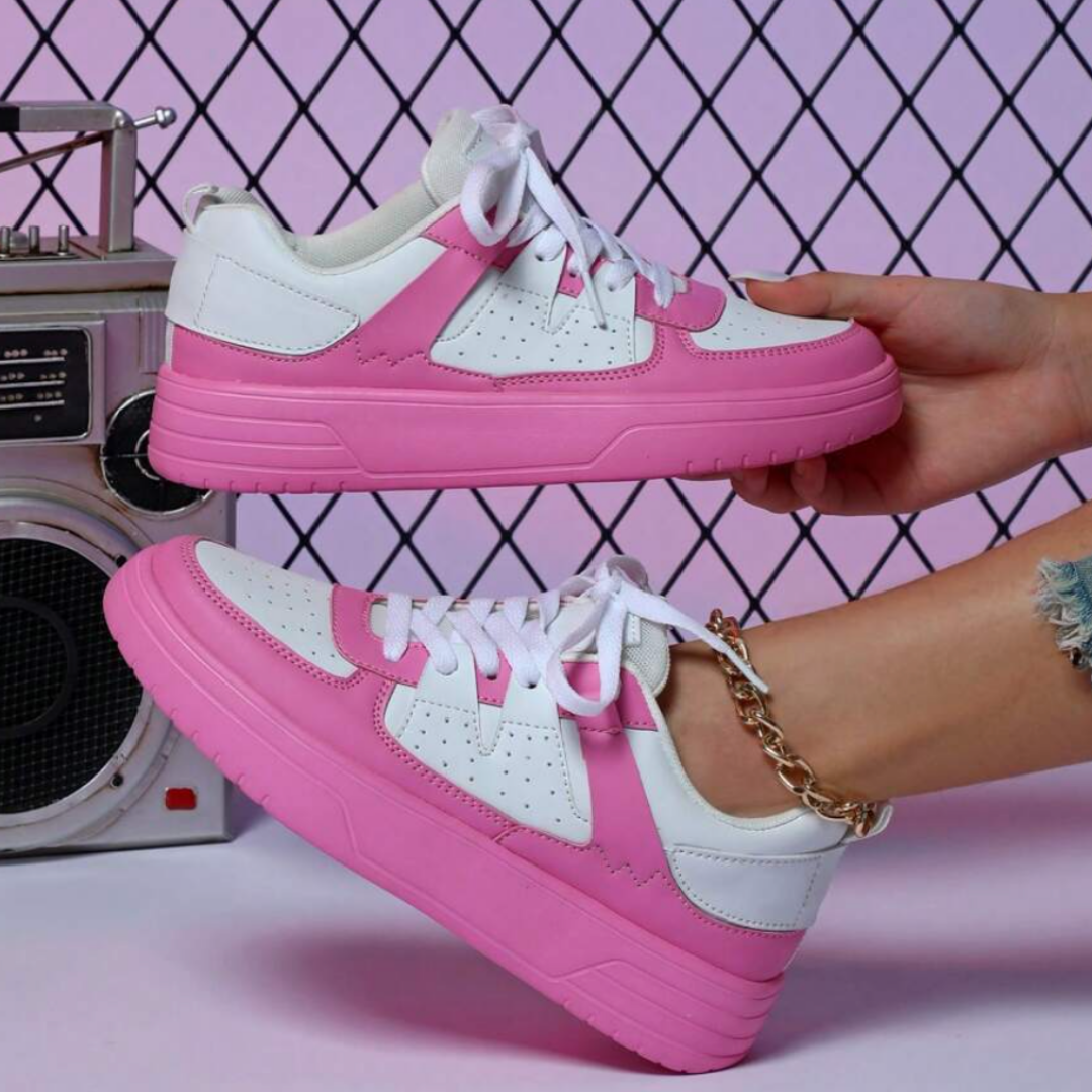 Damen High-Top Sneaker mit Chunky Sohle