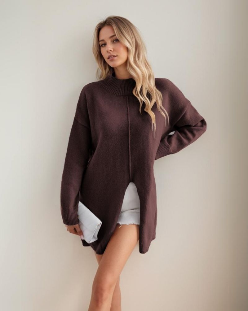 Stilzeits | Minimalistischer & Schicker Longline-Pullover