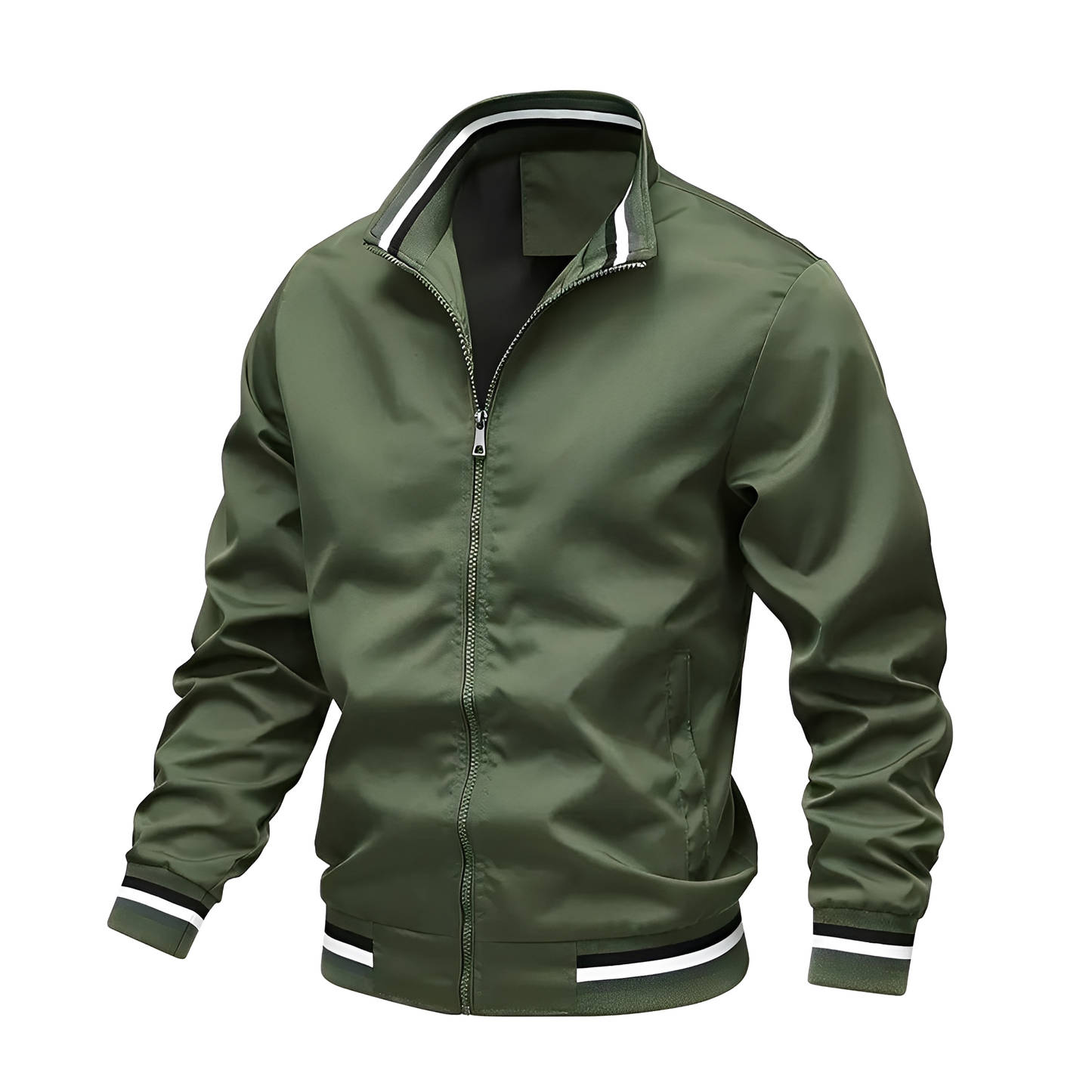Stilzeits | Casual Bomberjacke mit Streifen für Herren
