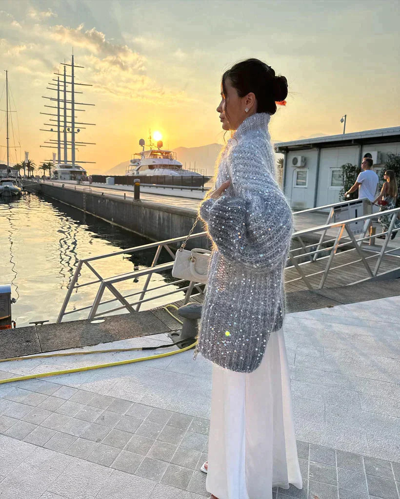 Stilzeits | Pull Lang für Frauen Warm