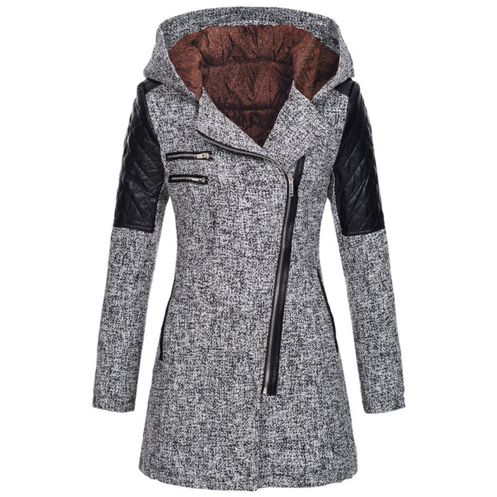 Stilzeits | Vintage Lange Winterjacke Damen