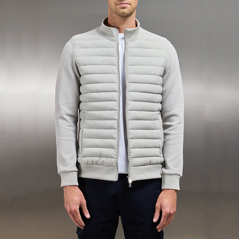 Toby – Leichte Strickjacke mit hochgeschlossenem Kragen