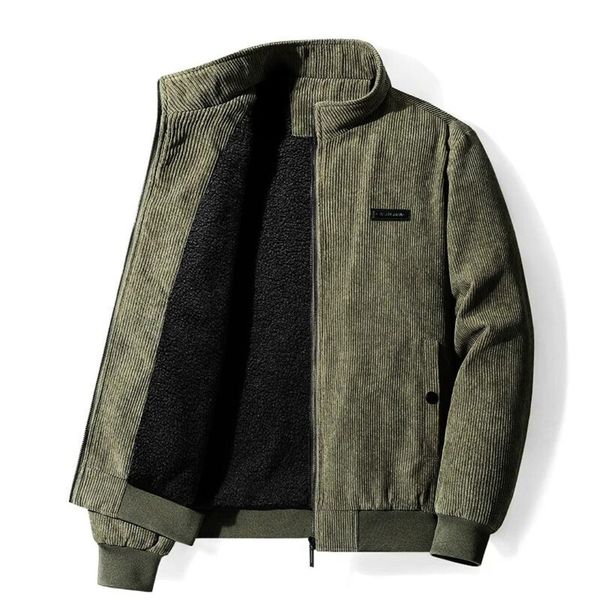 Ozie Herren Winterjacke im Retro-Sherpa-Stil