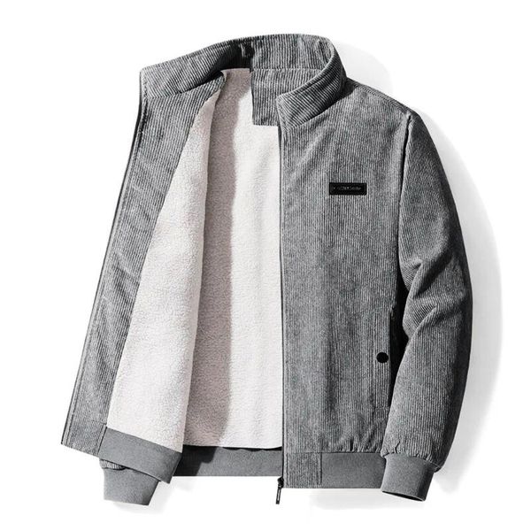 Ozie Herren Winterjacke im Retro-Sherpa-Stil