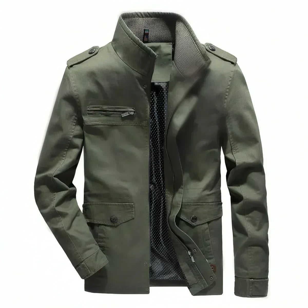 Herrenjacke im Militärstyle von Max – stilvoll