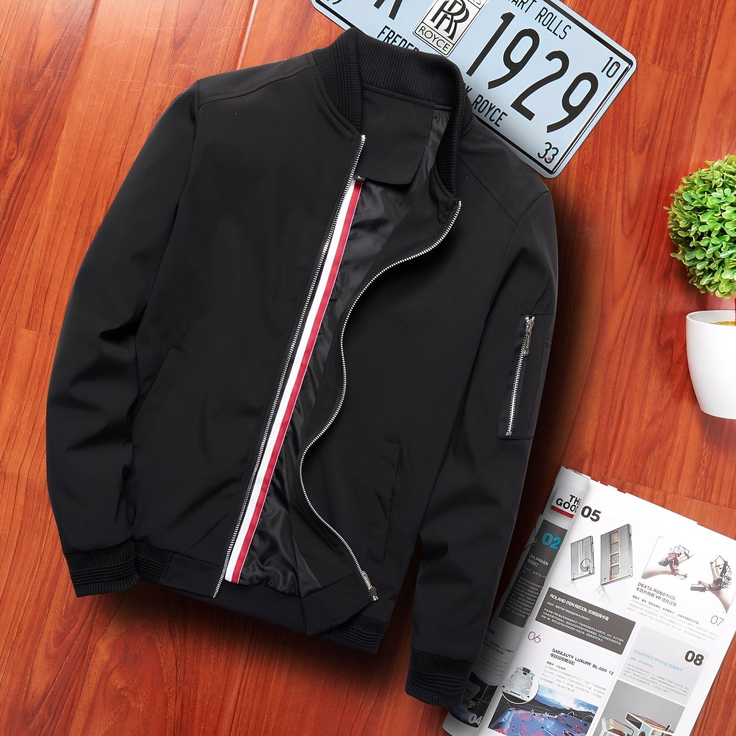 Stilzeits | Stilvolle Bomberjacke für Herren