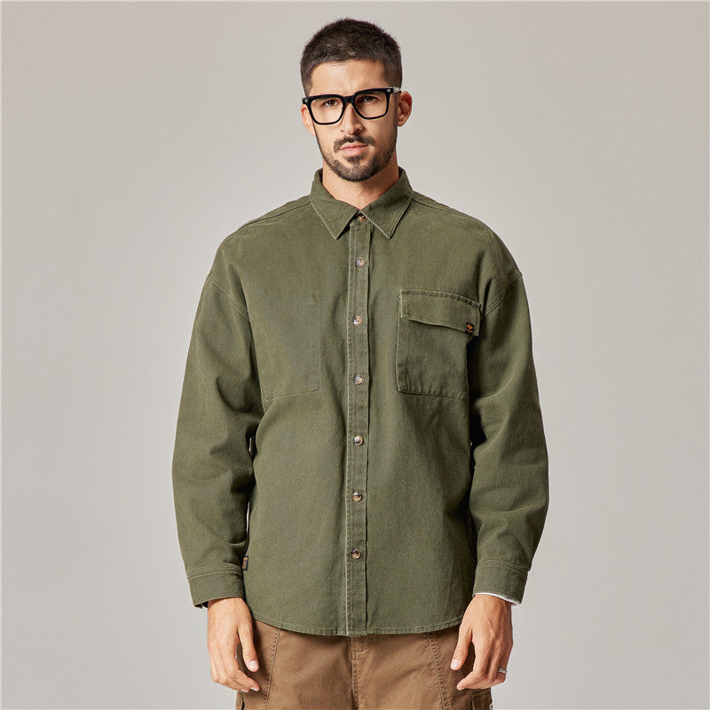 Herren Arbeitsjacke aus schwerem Baumwollstoff von Jeff – Herbstkollektion
