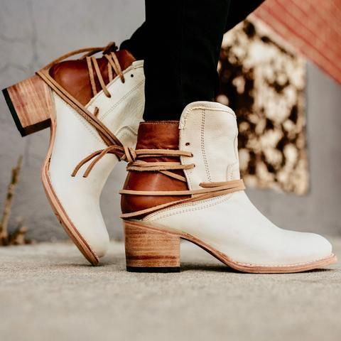 Stilzeits | Damenstiefel Weinlese Schnürstiefel