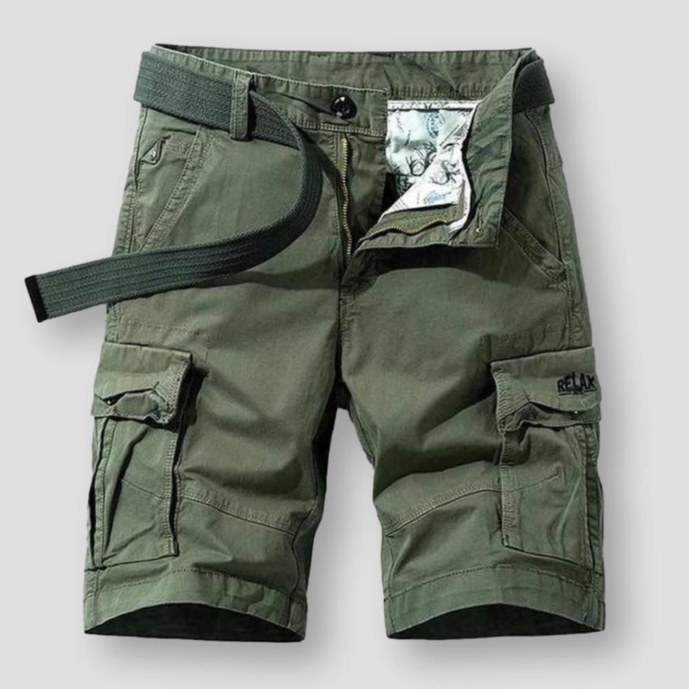 Vivalda Cargo Shorts: Sky Madrid Expedition