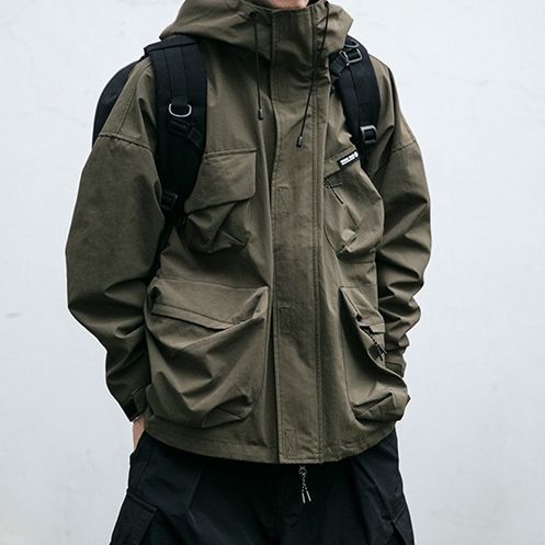 Herrenjacke Marcus mit Kapuze und praktischen Taschen