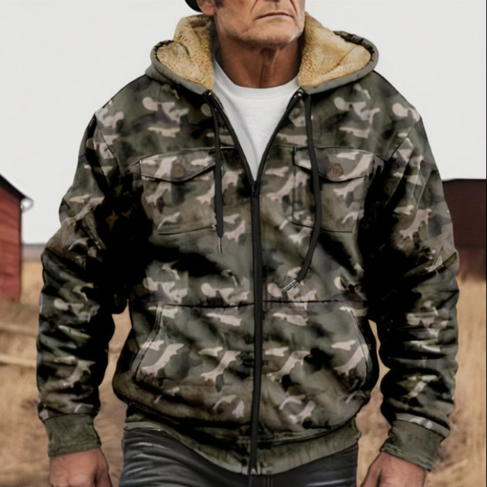 Lockere Camouflagejacke – Theodoro