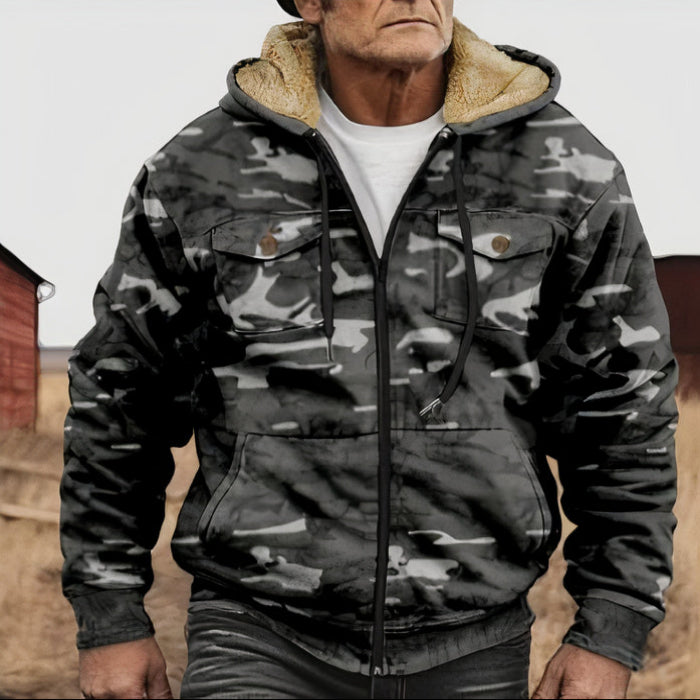 Lockere Camouflagejacke – Theodoro