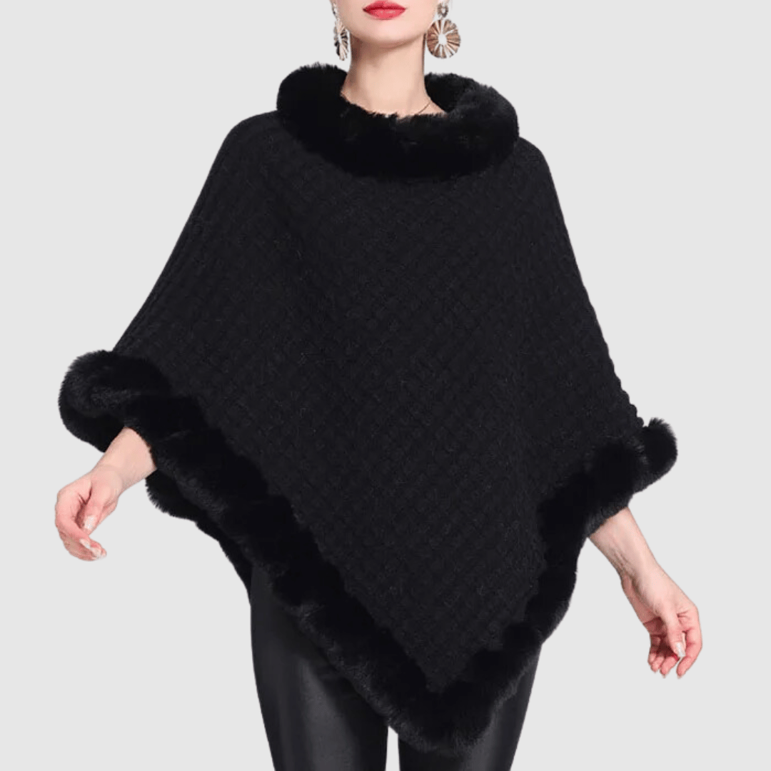 Stilzeits | Weich Gewebter Poncho