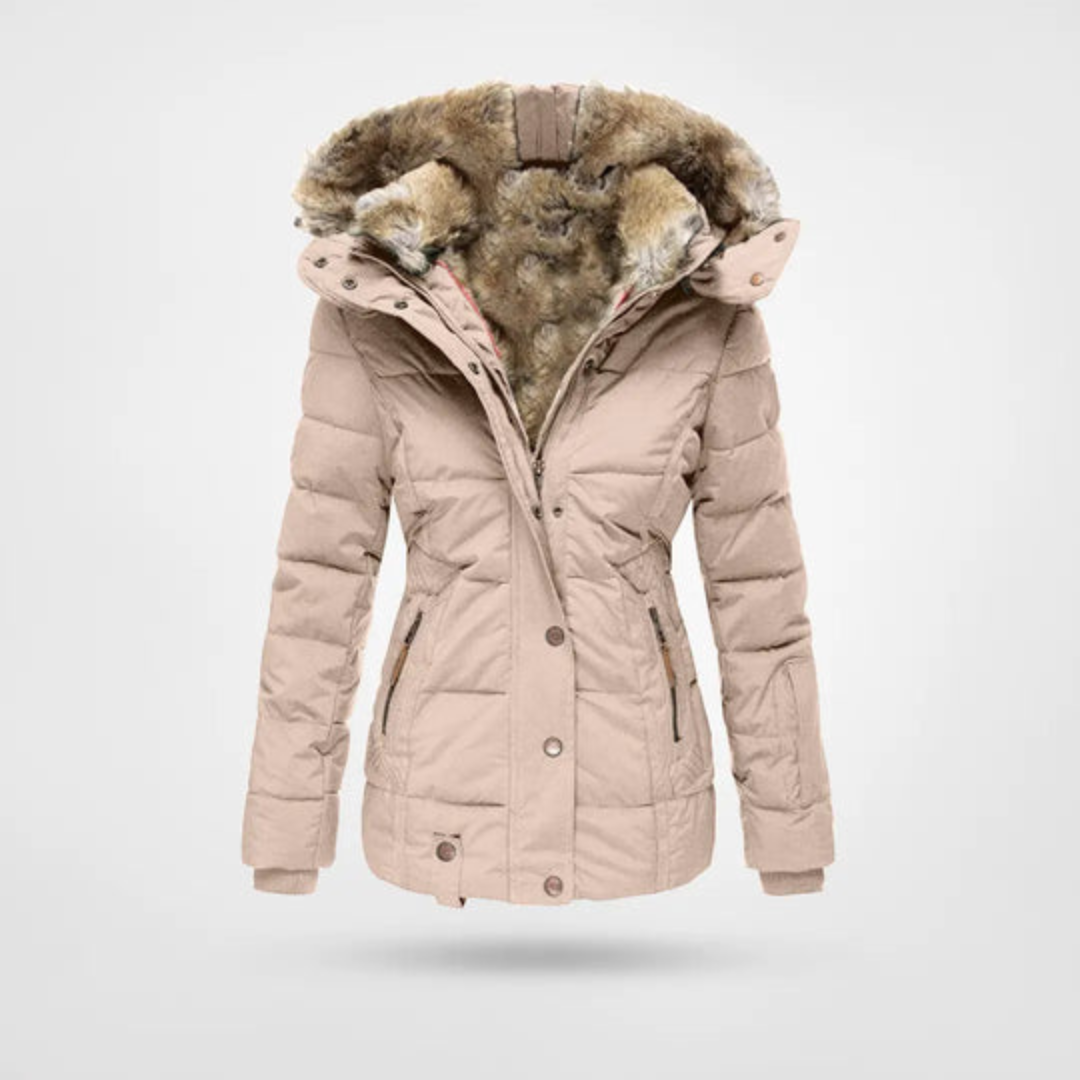 Stilzeits | Damen Winter Puffer Parka Jacke Warm