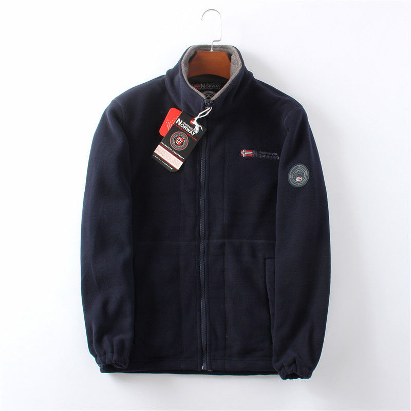 Herren Fleecejacke: winddicht & bequem