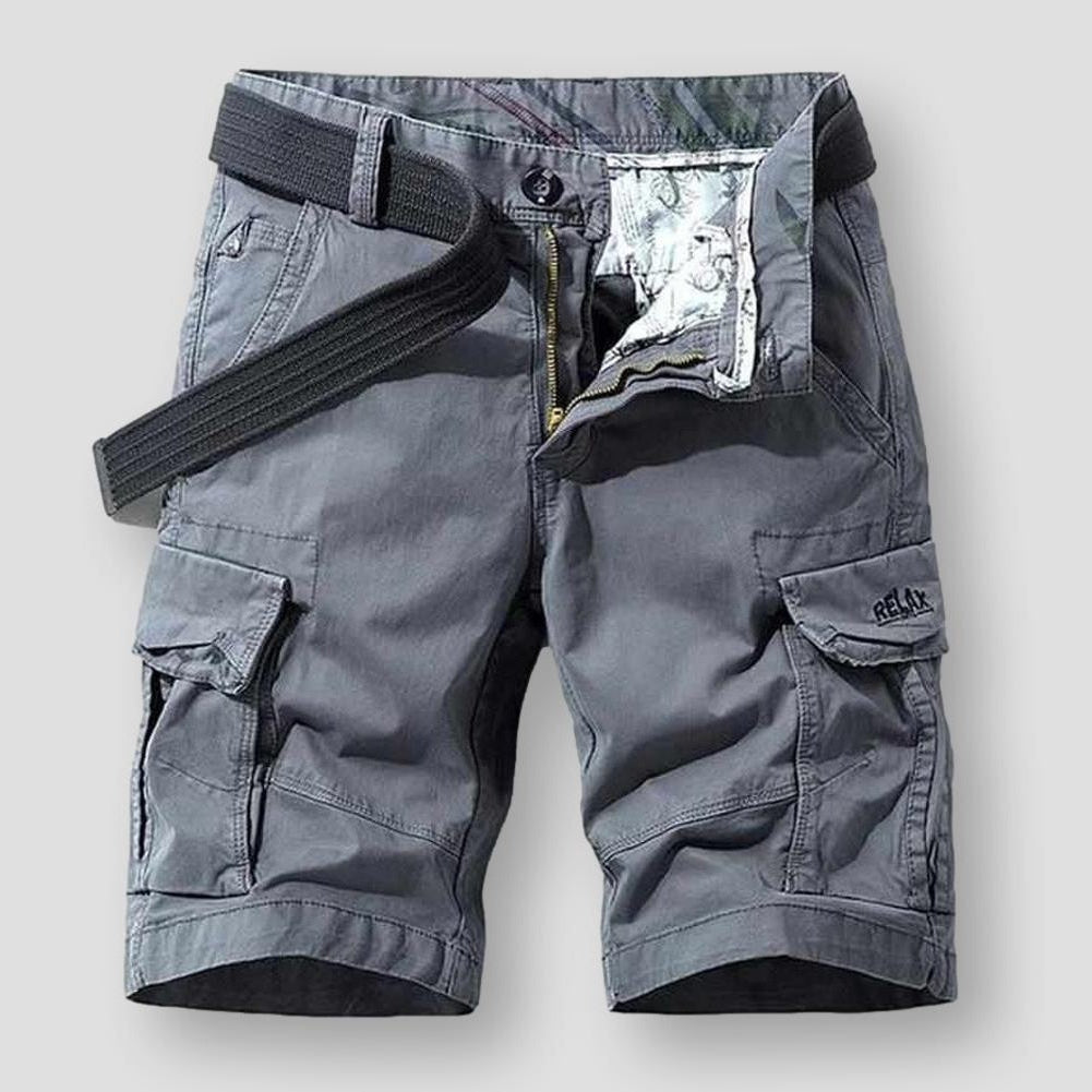 Vivalda Cargo Shorts: Sky Madrid Expedition
