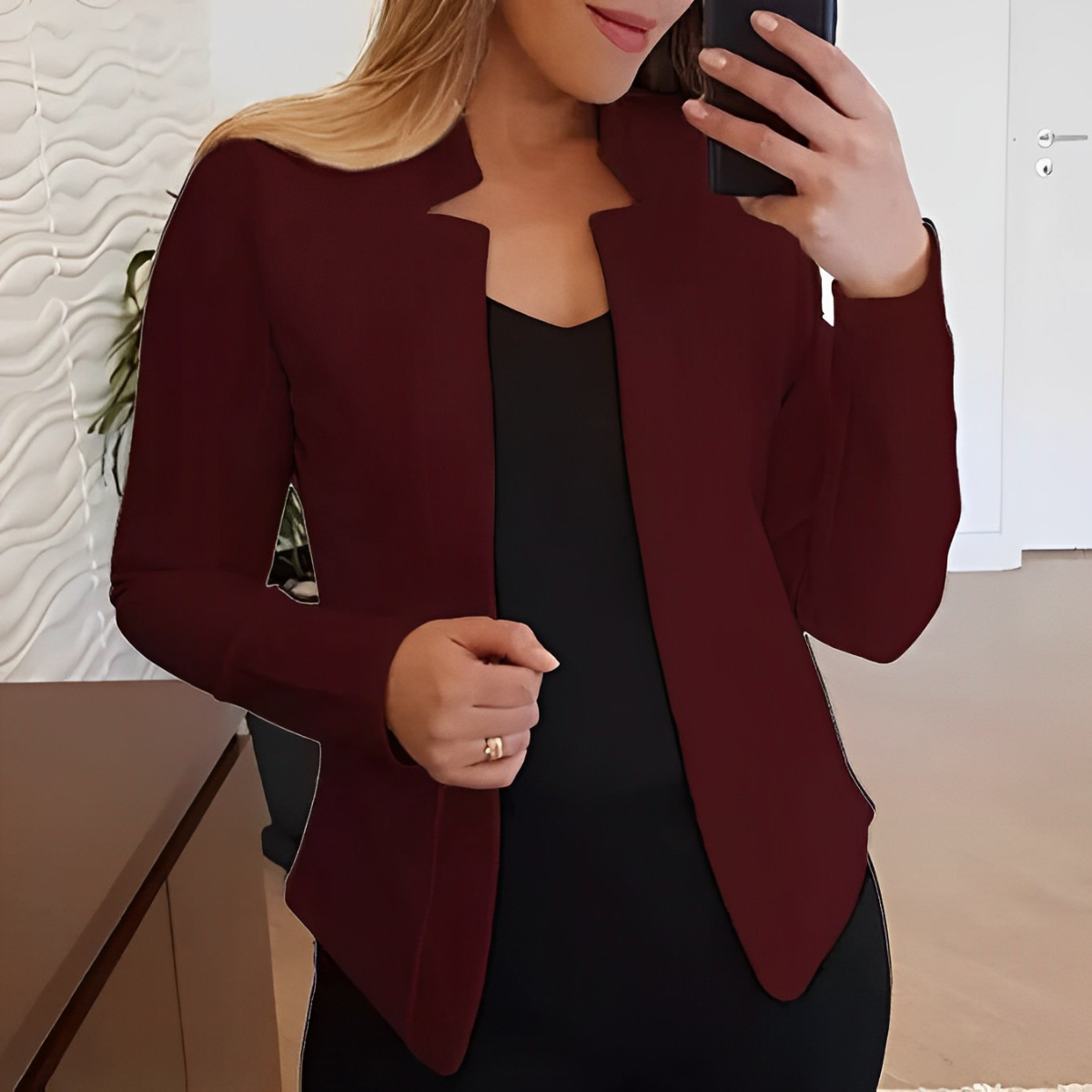 Traditioneller Camelhaar-Blazer