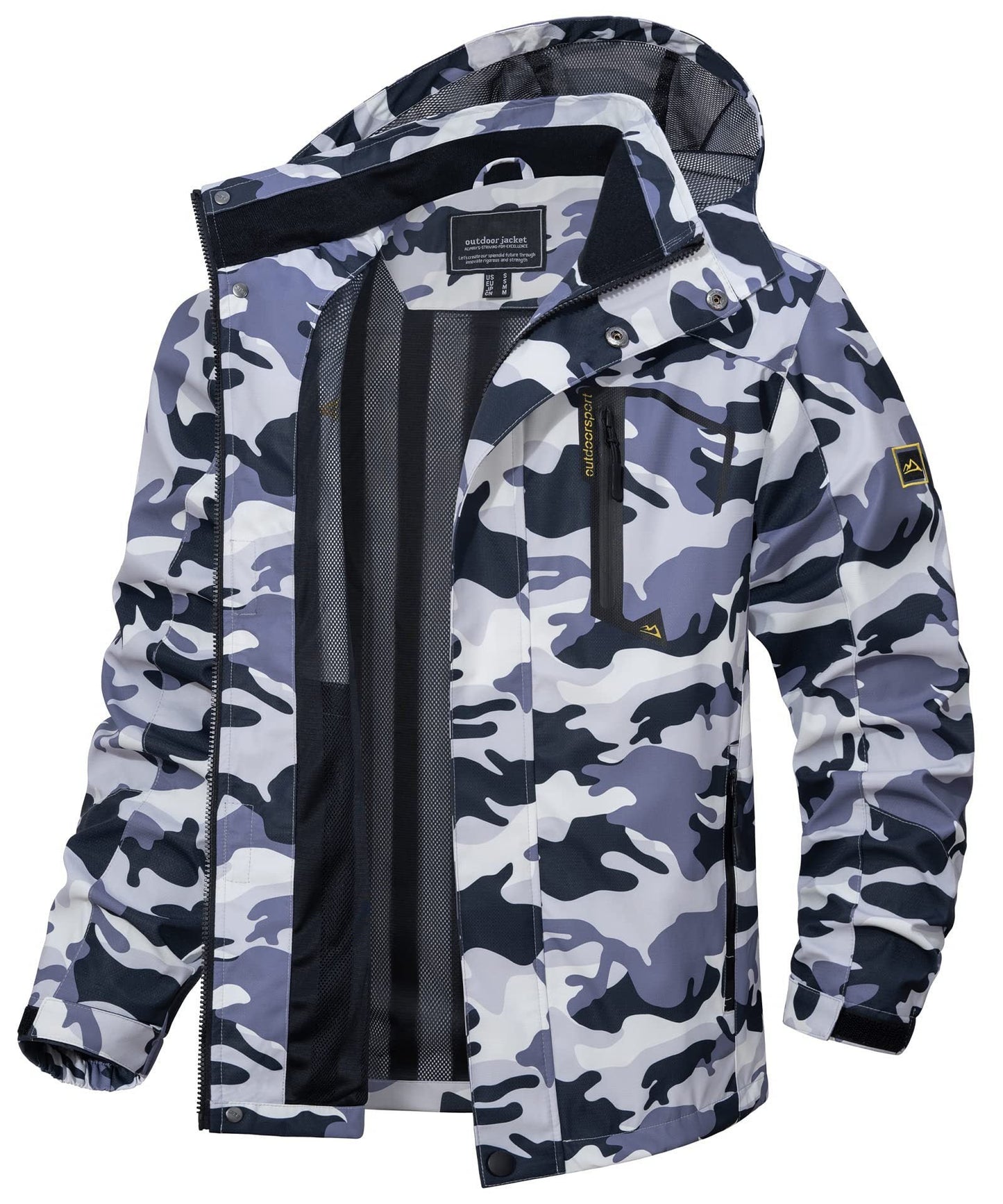 Herrenjacke Callum: Sportlich, mit Kapuze