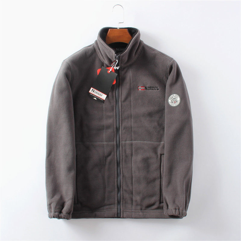 Herren Fleecejacke: winddicht & bequem
