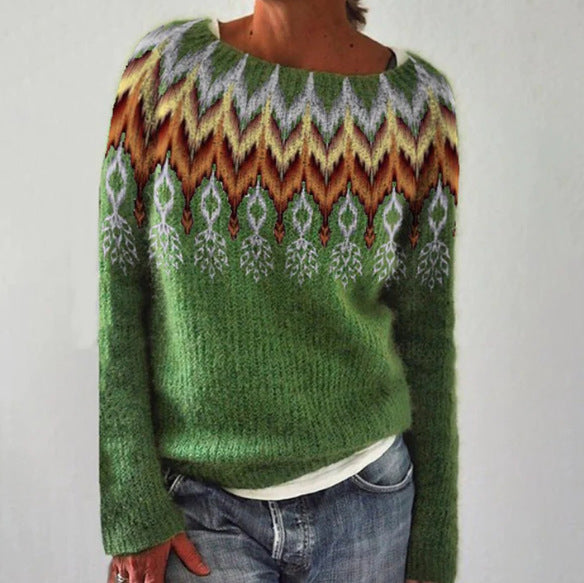 Stilzeits | Strickpullover Wollmix Perfekt für Den Alltag
