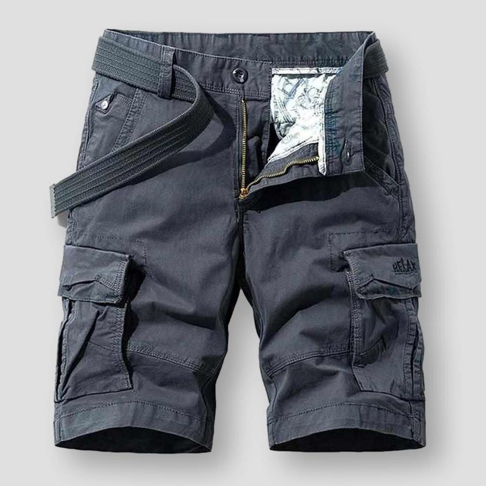 Vivalda Cargo Shorts: Sky Madrid Expedition