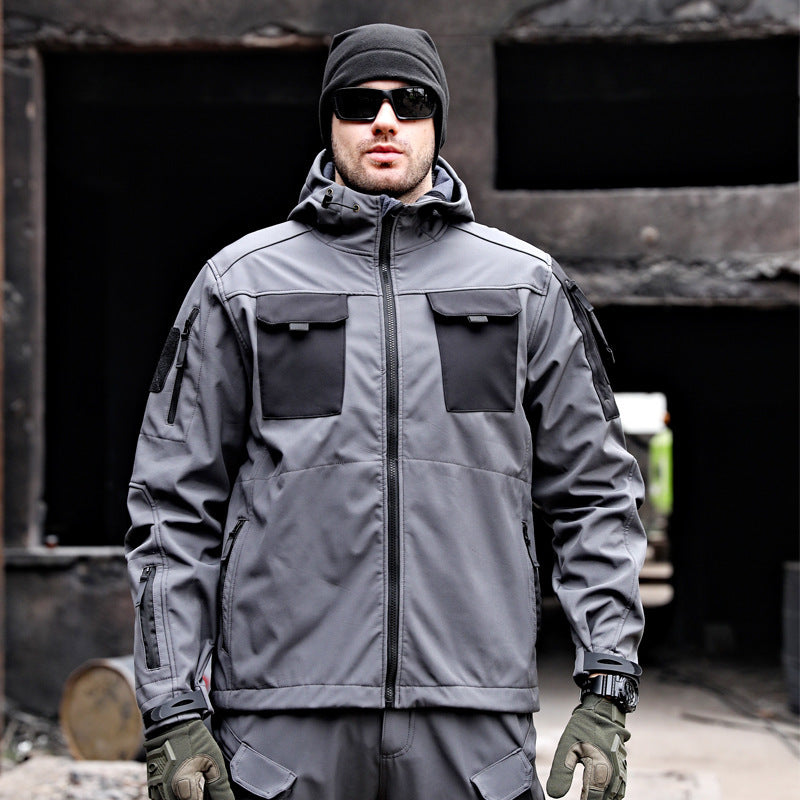 Victor Taktische Softshelljacke: Wasserdichter Outdoor Windbreaker