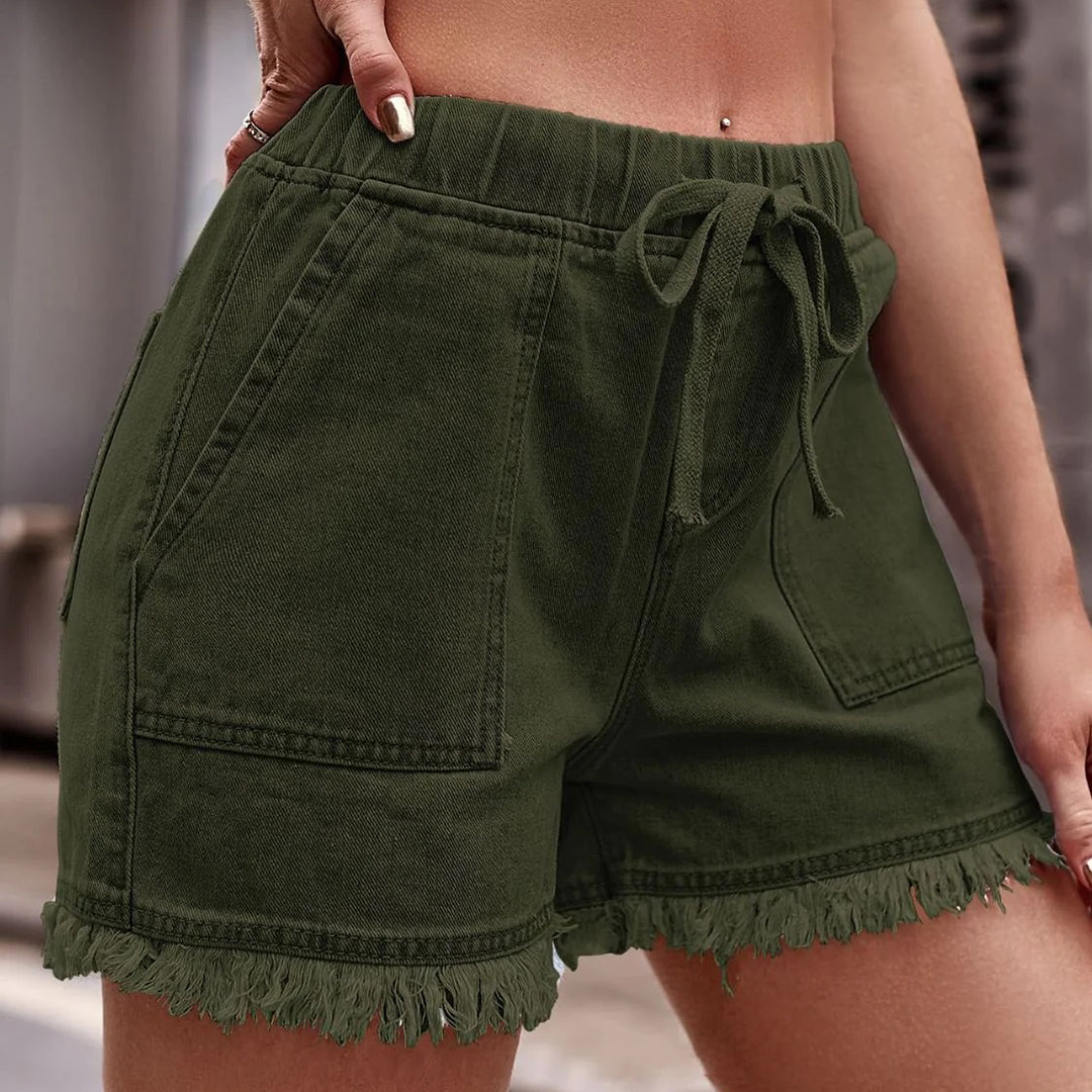 Trendige Denim Shorts Ida