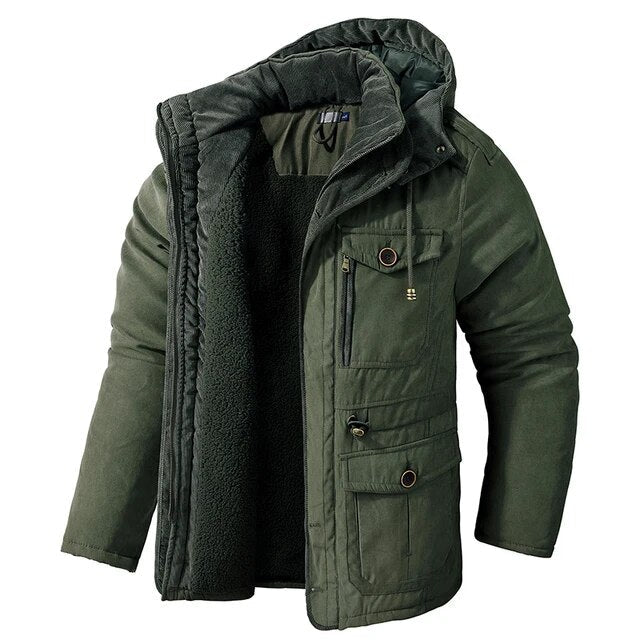 Hochwertige Herrenjacke mit wärmender Innenausstattung und elegantem Schnitt
