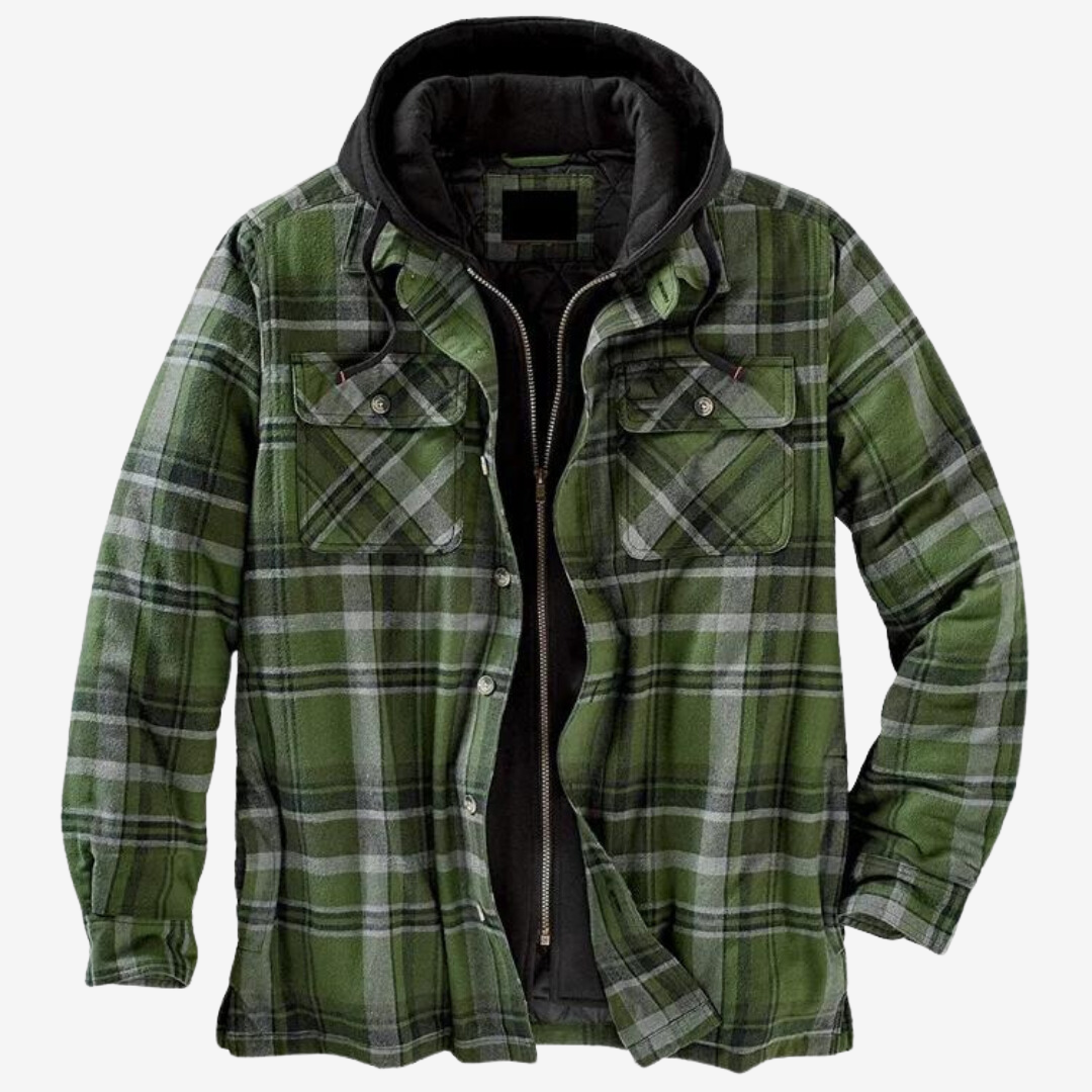 Herren Herbstjacke im eleganten Karomuster