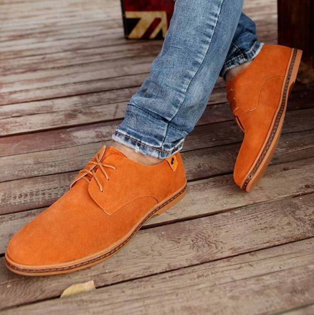 Edle Herren-Wildlederschuhe von Bernard
