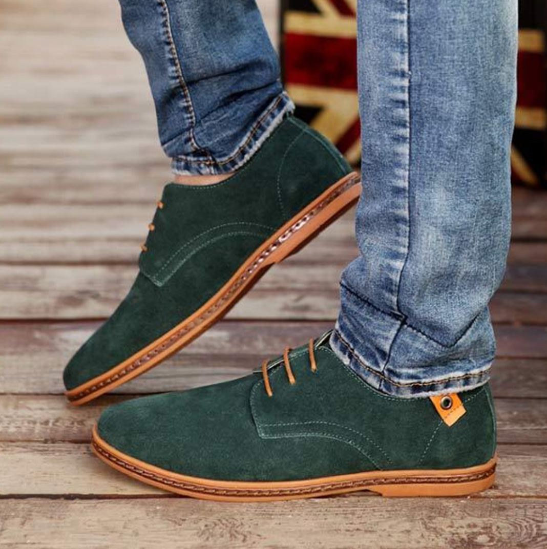 Edle Herren-Wildlederschuhe von Bernard