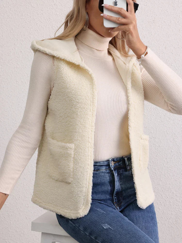 Blithea: Weißer Bodywarmer