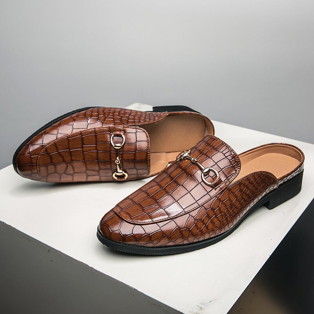 Edle Herren-Halbschuhe aus Leder - Lark