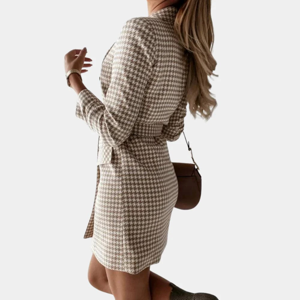 Damen Blazerkleid mit Doppelreihigkeit | Hayleena