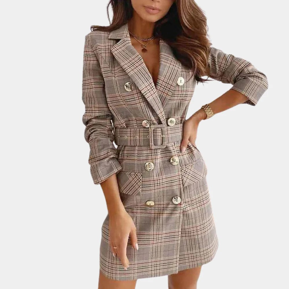 Damen Blazerkleid mit Doppelreihigkeit | Hayleena