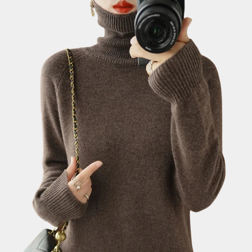 Marien - Luxuriöser Damen-Strickpullover in Komfortqualität