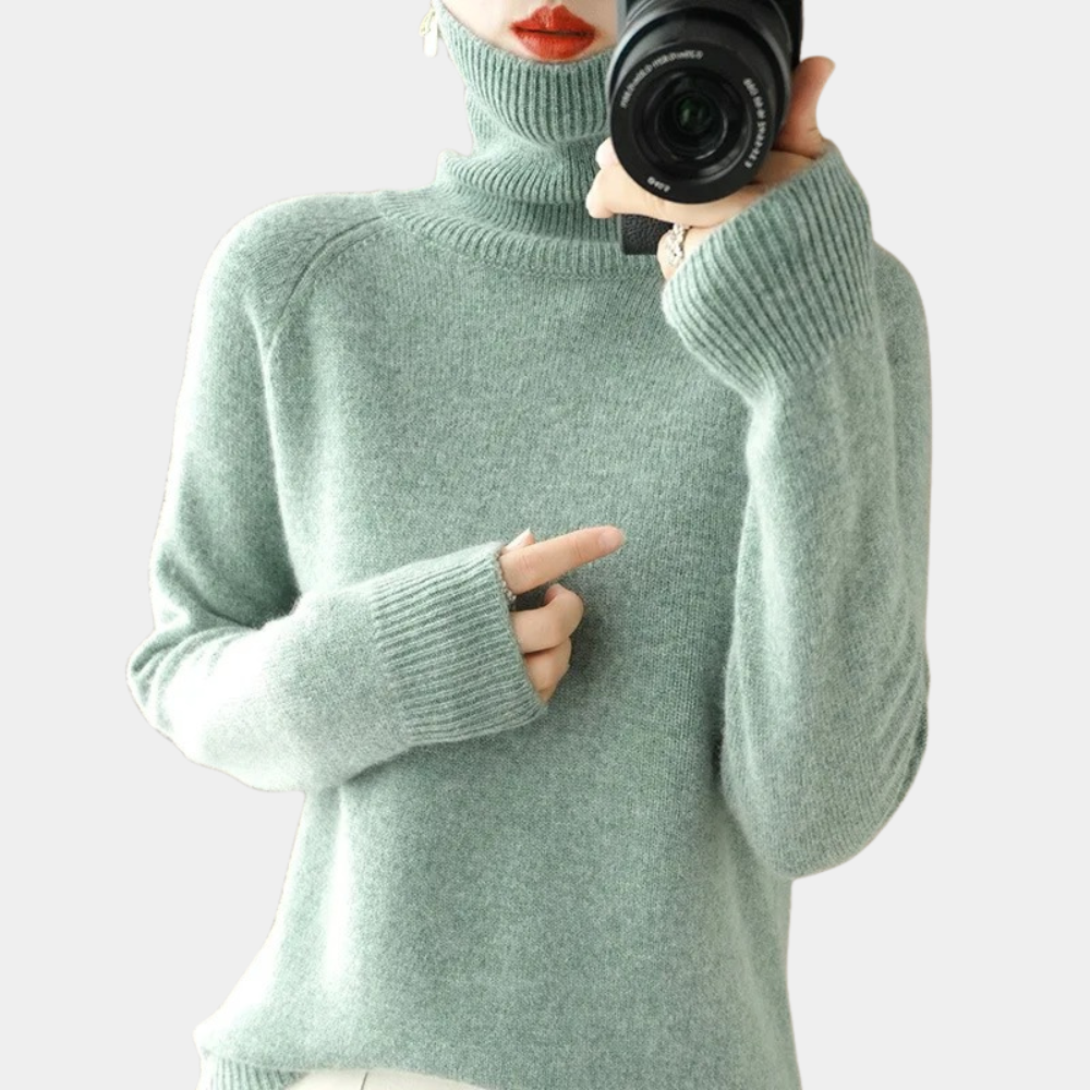 Marien - Luxuriöser Damen-Strickpullover in Komfortqualität