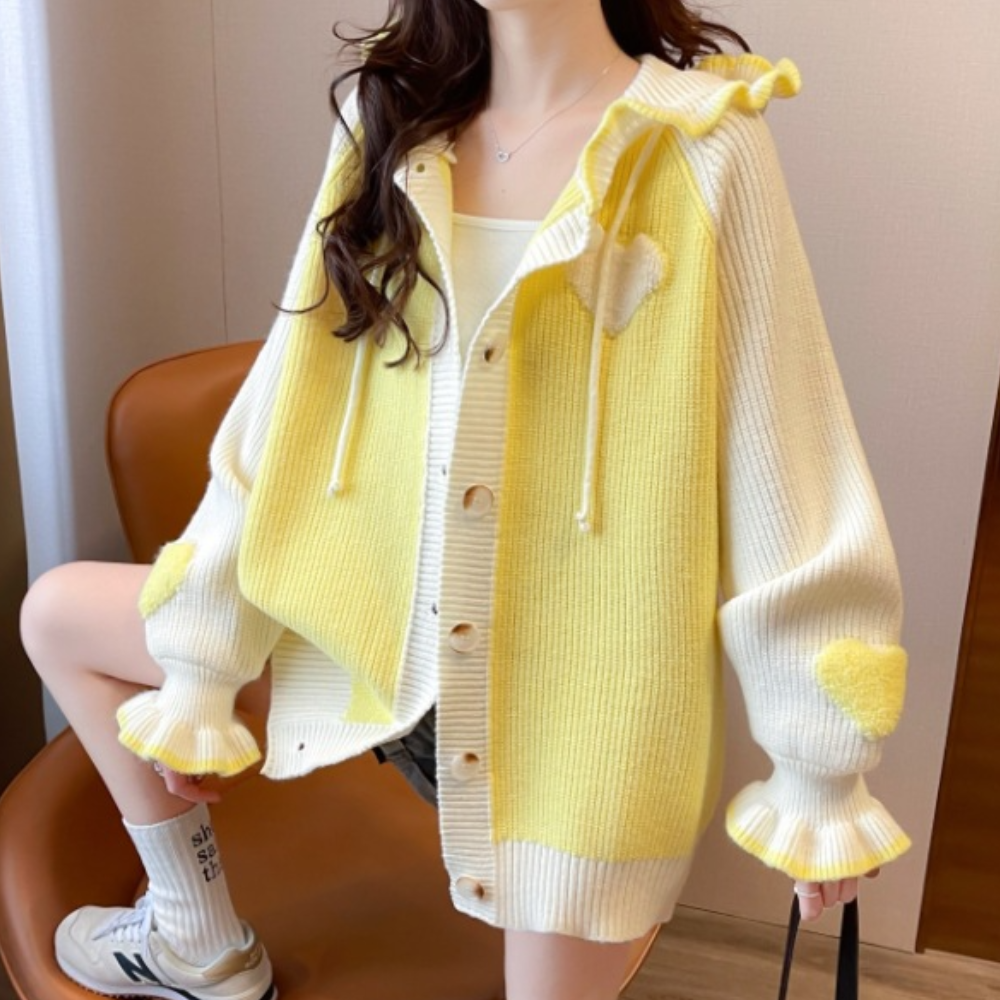 Stilvolle Damenstrickjacke Ildiko für einen eleganten Auftritt