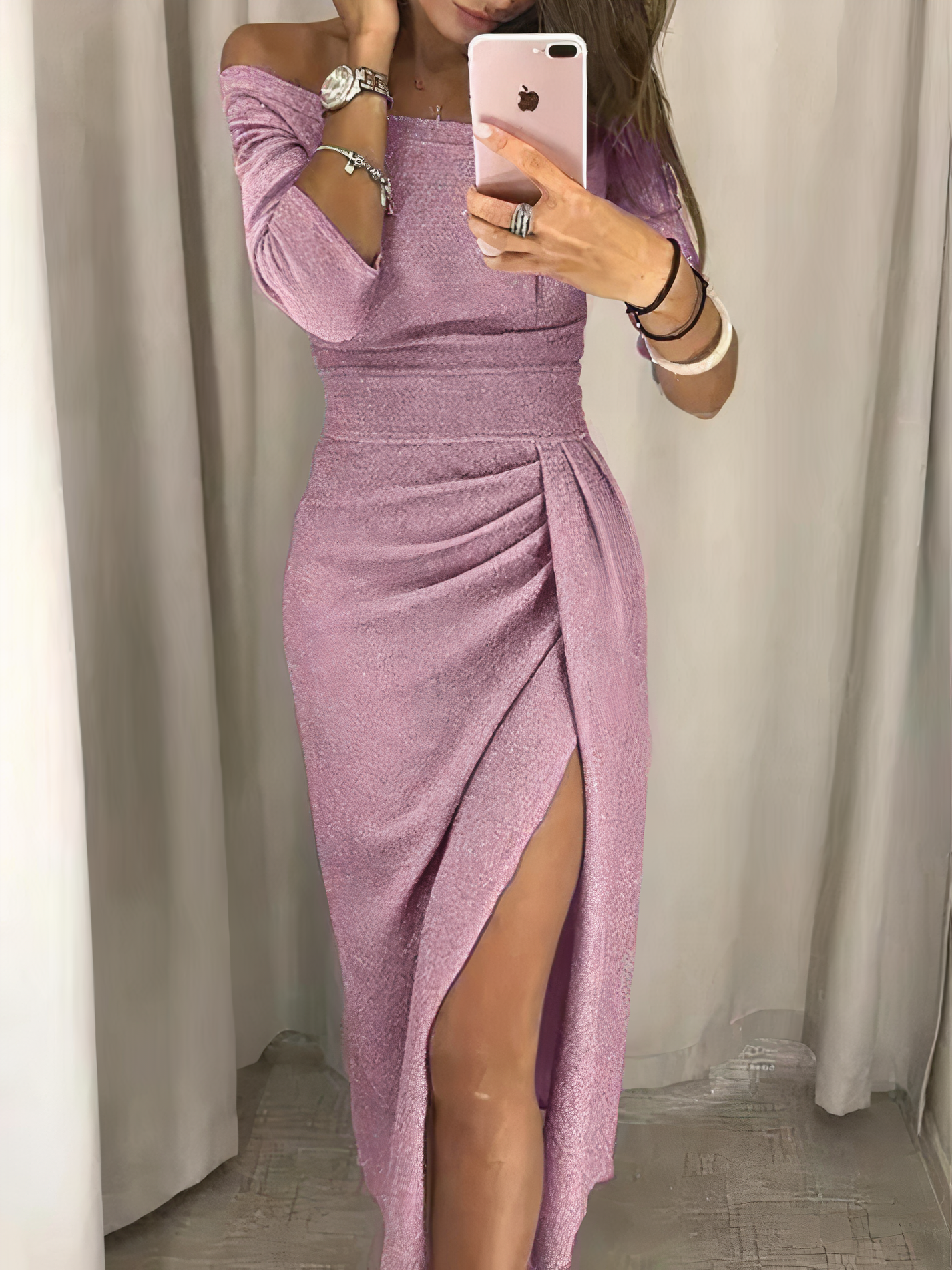 Bleistiftkleid Carina, Schulternahe Passform