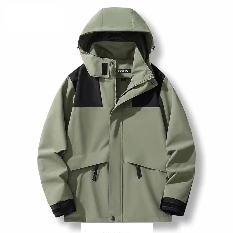 Colen Herren Outdoor Wanderjacke, wasserdicht