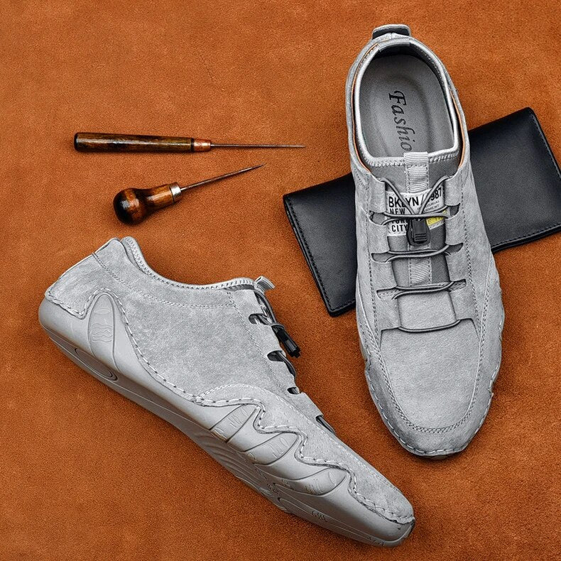 Herren-Loafers aus echtem Leder - Jasper