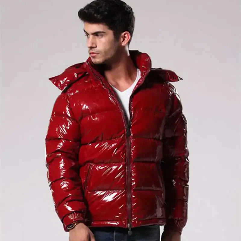 Winterjacke für Herren mit abnehmbarer Kapuze – Modell Ervin